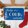thumbnail image 1 of Christmas Themed Rug 60x40cm Polyester Fiber Dwarf Design Festive Warmth For Your Holiday Season, 1 of 1