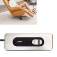 thumbnail image 1 of Interruptor Reclinable Manual, Carga USB Conveniente Controlador De Sofá Función De Control De Voz ABS 5 Pines Para El Hogar, 1 of 7