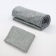 thumbnail image 2 of Nvzi toallas deportivas de secado rápido, toallas de mano de algodón suave, supersuaves y altamente absorbentes para ducha, piscina, spa, gimnasio y uso diario, 50 x 100 cm (gris)., 2 of 5
