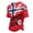 Hot Pink, variant on LNZGNM Men's USA Soccer Jersey 2026 Country Team Crewneck Short Sleeve Fan International Football Shirt Retro Streetwear Top,Yellow(S)