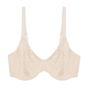 Wacoal Women's Inside Job Unlined Underwire Bra, Sand, 36DD