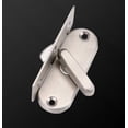 thumbnail image 4 of Cerradura de puerta corrediza de acero inoxidable con giro de 90 grados Cerradura de leva Cerradura de puerta curva Hebilla, 4 of 5