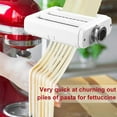 thumbnail image 4 of bedienty Spaghetti Maker Stainless Vertical Type Mixer Hand Press Cake Shop Noodle Roller Manual DIY Crafts Kitchen Tools L/shredder, 4 of 6