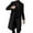 Black, variant on Fgnfyis Mens Jackets Plus Size Winter Coat Lapel Long Sleeve Padded Thicken Wool Blend Overcoat Stand Collar Winter Coats for Men Black L