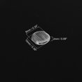 thumbnail image 2 of Earring Pads, 40pack Silicone Clip-on Earring Backs, Comfort Clip-On Earrings Cushions(Clear,10x9mm), 2 of 6