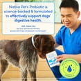 thumbnail image 5 of Native Pet Probiotics for Dogs Supplement for Gut Health & Digestive Support, 8.2 oz, 5 of 9