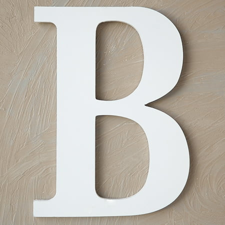 Wood Block Letter B Painted White 24in Walmart Wood Block Letter B Painted White 24in Walmart