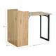 thumbnail image 2 of Escritorio plegable abatible, elegante y minimalista, estructura de acero, 2 of 9
