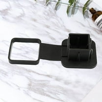 Worgeous Rubber Trailer Tube Protector Insert Tow Trailer Hitch Cover Car Accessories for 18 Inch Receivers (Black)