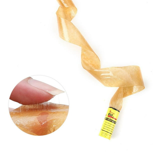 Fly Trap desechable Sticky Fly Paper Control de plagas Fly Catcher (sin chincheta) Sywqhk Para estrenar
