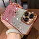 thumbnail image 4 of Funda con diseño de diente de león con purpurina y degradado chapado para iPhone 15, 12, 11, 13, 14, 16 Pro Max, Mini, X, Xs, Xr, 7, 8 Plus, SE2, funda suave con diamantes brillantes, 4 of 5