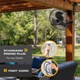 thumbnail image 6 of Mule Outdoor Wall Fan XL 20" Wet-Rated Wall Fan with 3 Speeds, Plug-In Mount, Matte Black, 6 of 12
