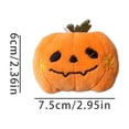 thumbnail image 2 of Thanksgiving Fall Halloween Decoration for Home Indoor Outdoor Clearance Under $5.00!Halloween Pet Squeaky Chew Toys Spooky Pumpkin Ghost Set Interactive Dog Toy For Halloween Party Funny Present, 2 of 5