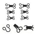 thumbnail image 6 of OATIPHO 50Pcs Black Coat Eye Fasteners Made of Copper Lightweight Sewing Hooks for Windbreakers and Coats, 6 of 7