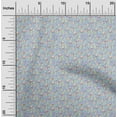 thumbnail image 1 of oneOone Cotton Cambric Fabric Brush Stroke & Fruits Decor Fabric Printed BTY 56 Inch Wide, 1 of 1