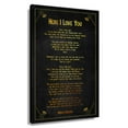 thumbnail image 1 of Here I Love You Poem Wall Decor Pablo Neruda Quote Wall Art Poetry Posters for Kitchen Wall Pictures for Dining Room Rectangular Canvas Framed 24×36 in, 1 of 5