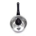 thumbnail image 3 of Starbasix Stainless Steel 1.6L (1.7Qt) Saucepan with Lid, Durable Stainless Steel, Induction Compatible, Oven Safe, Dishwasher Safe, Silver, 3 of 3