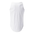 thumbnail image 5 of Sngxgn Mens Sleeveless Tank Tops Workout Cut Off Shirts Gym T Shirts(White,L), 5 of 7