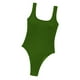 thumbnail image 1 of Traje de baño con control de abdomen, espalda baja, tanga, para mujer Verdoso, 1 of 7