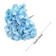 thumbnail image 3 of Ramo de flores artificiales, 1 ramo, 5 cabezas, hortensias, flores simuladas hechas a mano, flores para el hogar y bodas., 3 of 4