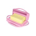 thumbnail image 2 of Butterie Flip-Top Butter Dish with Lid & Matching Knife, Holds 2 Sticks/Kerrygold Butter, No-Mess Butter Holder, Shatterproof, Dishwasher Safe (Pink), 2 of 3