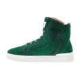 thumbnail image 2 of J75 by Jump Sestos Green Textile Upper Light Weight Stylish Lace-up Matching Rhinestone Jewels High-top Fashion Sneakers Walking Sneakers for Men 12, 2 of 6