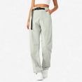 thumbnail image 5 of Womens Hiking Pants Quick Dry Fashion Drawstring Cargo Pants Fishing Camping Travel Work Pant with Pockets, 5 of 5