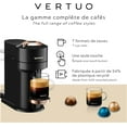thumbnail image 2 of Nespresso Vertuo Next Coffee and Espresso Machine with Aeroccino by De'Longhi, Black with Rose Gold, 2 of 7