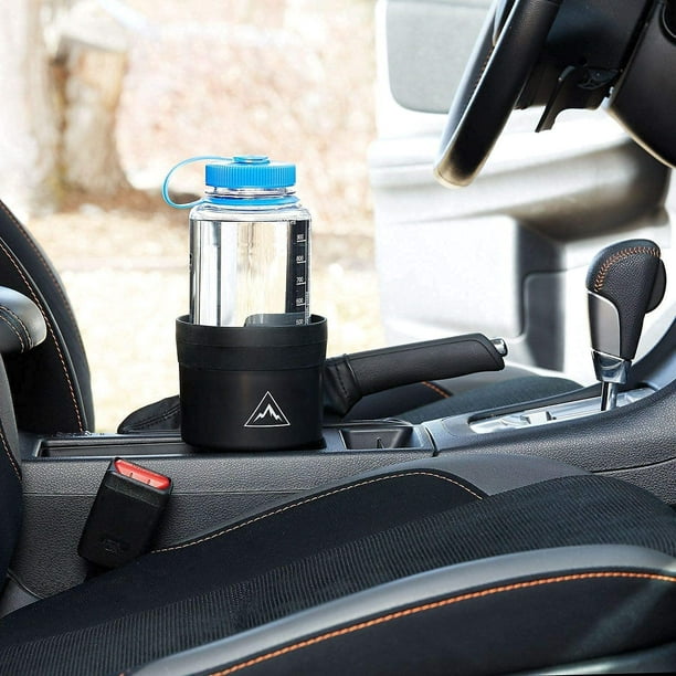  Integral Hydro Expander - Car Cup Holder Expander Organizer  with Adjustable Base - Rubber Tabs Hold Most 32 - 40 oz Bottles and Large  Cups : Automotive