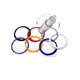 thumbnail image 2 of Raqueta de bádminton duradera de alta elasticidad, líneas de repuesto para raquetas de 0,69 mm, color aleatorio (línea 70), 2 of 5