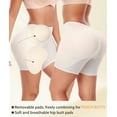thumbnail image 2 of Lilvigor Women Hip Padded Booty Lifter Shapewear Thicker Enhancer Removable 4 Pads Control Panty for Bigger Butt, 2 of 6