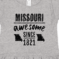 thumbnail image 4 of Inktastic Missouri Awesome Since 1821 Girls Toddler Dress, 4 of 5