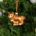 thumbnail image 3 of Every Day is Christmas Glass Blown Ornaments Cute Hand Made Figurines Tree Decoration, Bear, 3 of 4