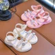 thumbnail image 2 of Sandalias de fondo suave con Nudo de mariposa estilo princesa, recién llegados, zapatos bonitos de verano para niñas, Material cómodo de PVC, 2 of 5
