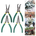 thumbnail image 2 of Juego de Alicates para Anillos de Seguridad de 4 Piezas, Incluye Alicates para Círculos A Presión para Uso Interno y Externo, Puntas Rectas y Dobladas, 2 of 5