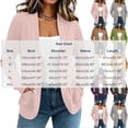 thumbnail image 6 of OGLCCG Cardigans for Women Classic Casual Lightweight Open Front Ribbed Knit Cardigan Sweaters with Pockets S-XXL, 6 of 6