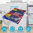 thumbnail image 6 of America Venezuelan Flag Barber Cape 66"x55" Salon Hair Cutting Haircut Cape Color Capes Stylist HairdresserApron, 6 of 7