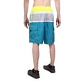 thumbnail image 2 of North 15 Men's Board Beach Swim Trunks Shorts with Cargo Pokcet-5115-Turq-4XL, 2 of 2