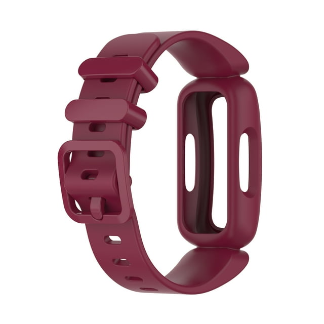 Bracelet pour Fitbit Ace 3 Bracelet Montre pour Enfants Bracelet de Remplacement en Silicone Doux pour Fitbit Inspire 2 Ace3 Classique Correa Rouge Foncé pour Fitbit Ace 3