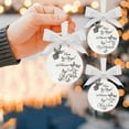 thumbnail image 3 of PENGXIANG Christmas Ornament Handmade Butterfly Printed Attractive Decorative Commemorate Festive Embellishment Accessory Christmas Name Feather Memory Bauble for Holiday Style A One Size, 3 of 13
