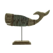 Wooden Made Whale Stand