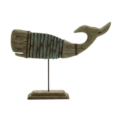 Wooden Made Whale Stand