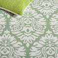thumbnail image 5 of SAFAVIEH Machine Washable Rug Indoor/Outdoor Bermuda Collection - Bermuda Kingston Floral Indoor/Outdoor Runner Rug, Ivory/Green, 2' x 8', 5 of 6