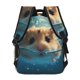 thumbnail image 4 of Disketp Cute Swimming Guinea Pig Mochila Estampada para Hombre y Mujer – Mochila Ligera Clásica con Múltiples Bolsillos para Universidad, Trabajo y Viajes-One Size, 4 of 5