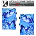 thumbnail image 2 of Allytech iPad mini 5 Case, iPad mini 1 2 3 4 Case, Slim Fit Flip Multi Angle Stand Smart Cover Auto Sleep Wake Shockproof Protection Anti-scratch Case for Apple iPad mini 1 2 3 4 5 - Butterfly, 2 of 7