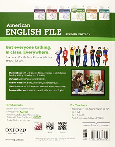American English File Second Edition: Level 3 Student Book: With