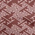 thumbnail image 1 of oneOone Cotton Cambric Maroon Fabric Geometric Dress Material Fabric Print Fabric By The Yard 56 Inch Wide, 1 of 4