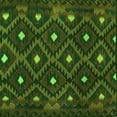 thumbnail image 1 of Ahgly Company Indoor Square Oriental Green Traditional Area Rugs, 8' Square, 1 of 1