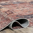 thumbnail image 4 of nuLOOM Leslie Transitional Printed Area Rug, 4' x 6', Peach, 4 of 9