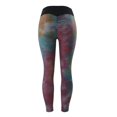 thumbnail image 7 of YUEHUA Women's Tie-Dye Honeycomb Yoga Leggings, Tummy Control Butt Lifting Pants, Stretchy Compression Workout Tights for Casual, 7 of 7